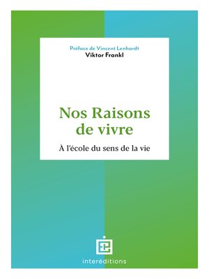 cover image of Nos raisons de vivre